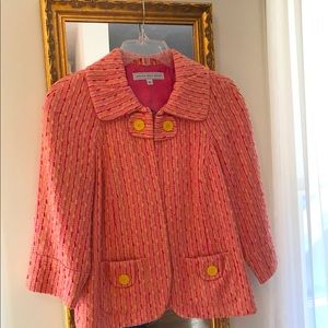 Jennifer Reale Design Tweed Jacket size 6